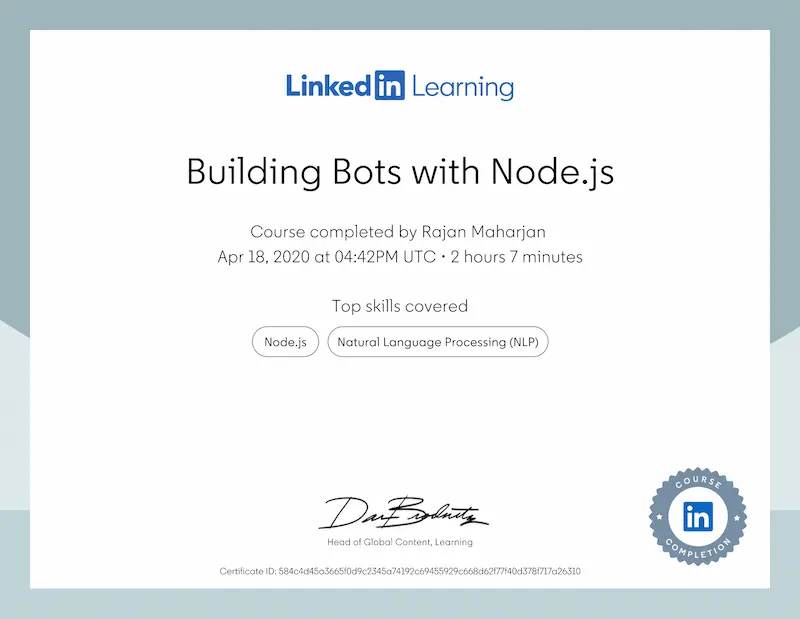 Building Bots with Node.js