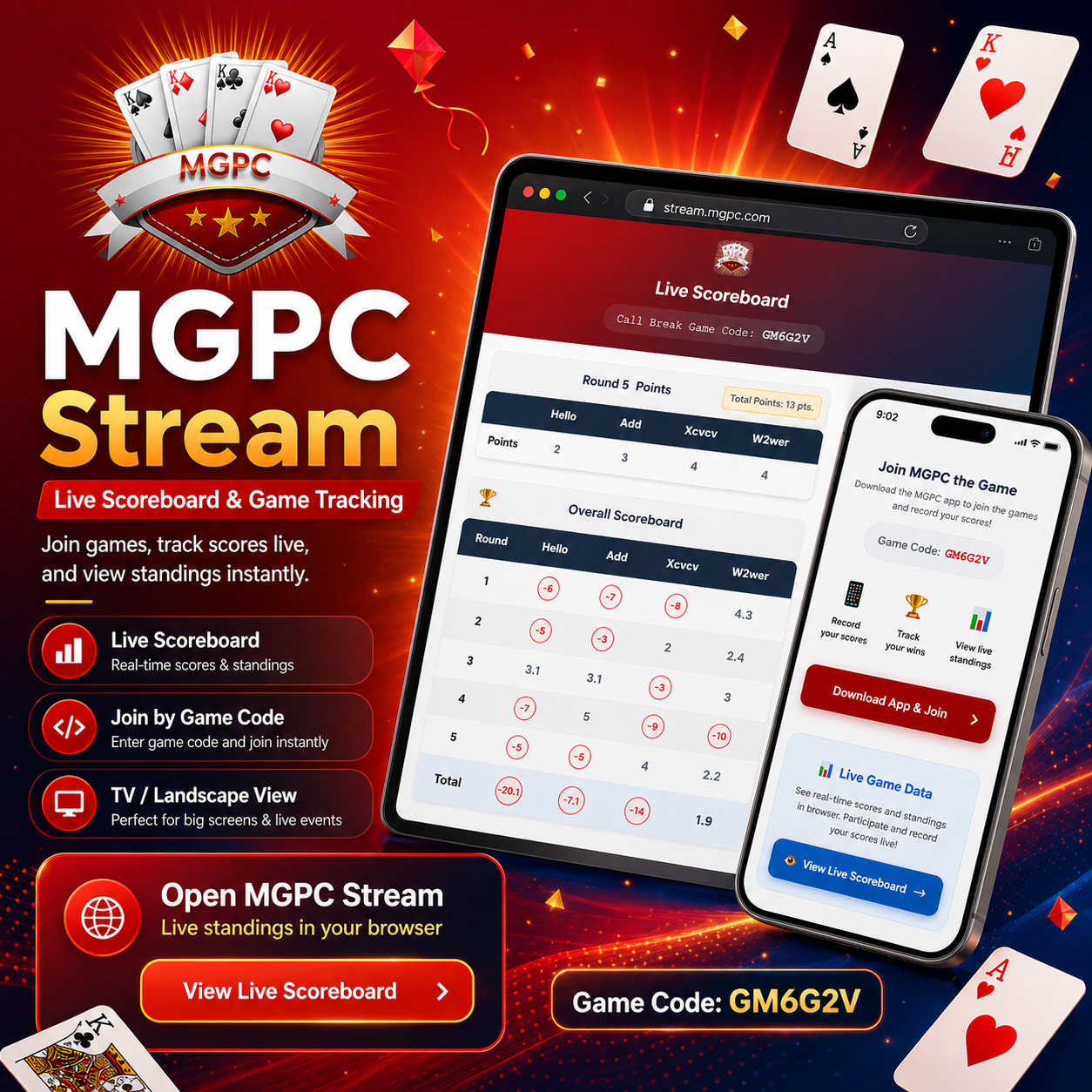 MGPC Stream